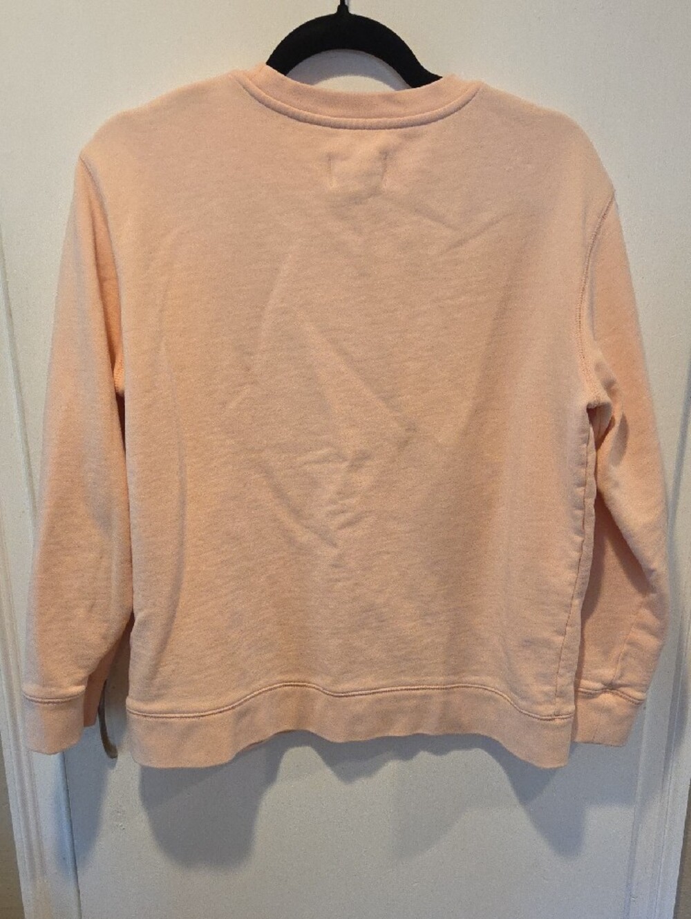 Driftwood Teddy Pink Embroidered Floral Crewneck Sweatshirt M - Picture 3 of 4